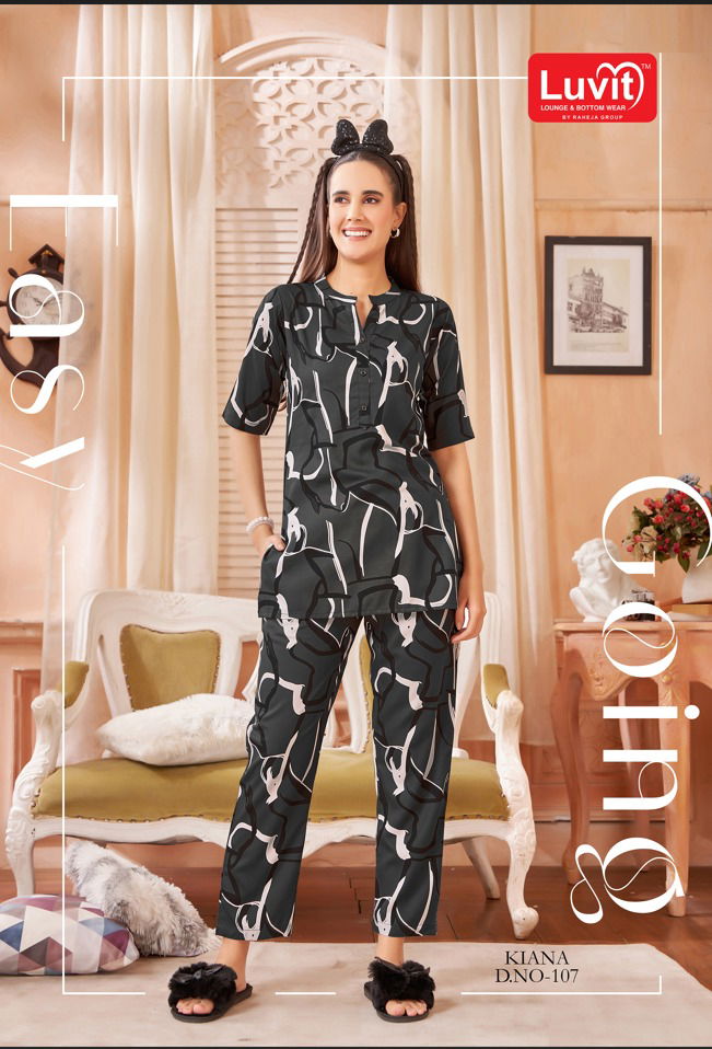 Luvit Kiana Rayon Western Ladies Co-ord Set Wholesale Market In Surat